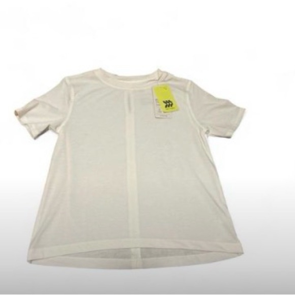 all in motion White Short Sleeve Tee for Kids